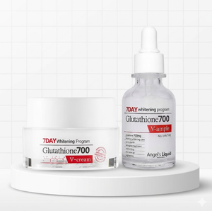 เซ็ตครีมแอมพูลแกลูต้าไธโอน 700V ของแองเจิล ไนอะซินาไมด์ บำรุงผิวกระจ่างใส ลดเลือนจุดด่างดำ ต่อต้านริ้วรอย ผลิตภัณฑ์บำรุงผิวสไตล์เกาหลี - Product Image 2