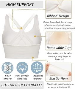 Sujetador Deportivo de Moda para Mujer, para Correr, Entrenamiento Físico y Ejercicio en el Gimnasio - Product Image 5