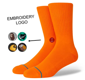 Calcetines Deportivos Personalizados con Logotipo, Calcetines de Baloncesto de Algodón de Alto Rendimiento, Calcetines Deportivos con Amortiguación Gruesa, Calcetines de Gimnasio para Hombre 2026 - Product Image 5