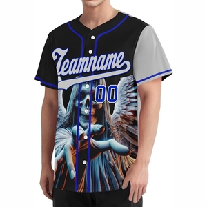 High Performance Sublimated <b>Baseball</b> Jersey with Fade Free Printing for Professional Teamwear - Product Image 1