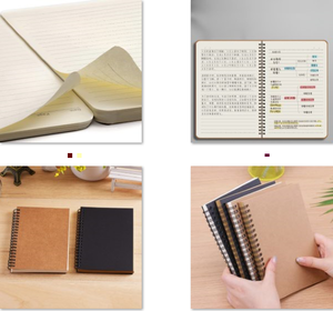Cuadernos encuadernados en espiral A5 de alta calidad, tapa dura personalizada con fácil giro de página y escritura cómoda para todos - Product Image 6