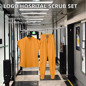 <b>doctor</b> scrub <b>set</b> hospital uniform gown <b>doctor</b> top pent <b>set</b> - Product Image 4