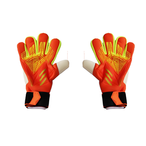 Football Goalkeeper Gloves <b>Full</b> Finger PU Material Non <b>Slip</b> Breathable Adjustable Wrist Strap Unisex Sports Glove - Product Image 4