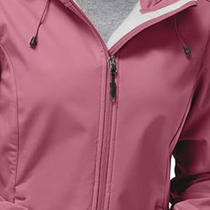 Wholesale OEM Women Softshell Jacket Winter Wear Best Selling New Style Stand Collar Knitted Breathable Feature - Product Image 2