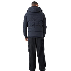 Veste de sport d'hiver de haute qualité personnalisée avec logo sur le devant, respirante, à séchage rapide, écologique, pour hommes, avec rembourrage en polyester - Product Image 2