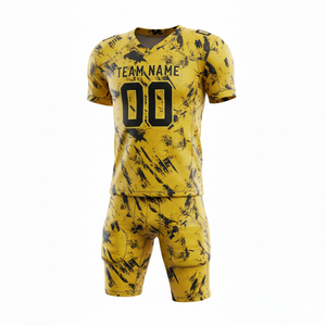 Ensemble d'uniformes de football américain personnalisés pour hommes, imprimés par transfert thermique, en jersey et pantalon respirants en polyester, antibactériens, séchage rapide, pour équipe - Product Image 5