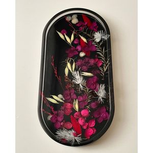 Luxury Resin <b>Decorative</b> Trays in Oval and Round Shapes for Contemporary Homes - Product Image 6