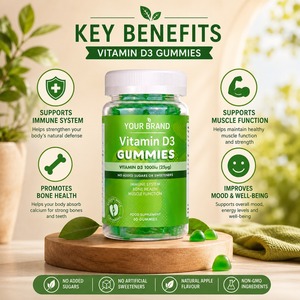 Gomitas de Vitamina D de Marca Privada OEM para el Apoyo Óseo y la Inmunidad - Product Image 3