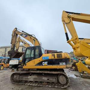 Excavadora usada Cat 323 323d 320d de 20 toneladas, origen Japón, equipo de construcción en stock. - Product Image 1