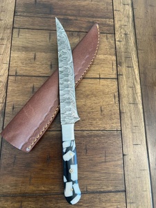 Couteau de chef artisanal de qualité industrielle en acier inoxydable de luxe, couteau utilitaire de cuisine, couteau à découper, tranchant comme une lame de rasoir, TARJ ENTERPRISES - Product Image 4