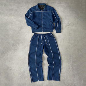 Conjuntos de chándal reflectantes de alta calidad y al mejor precio para hombre, ideales para correr con seguridad en la noche. - Product Image 4