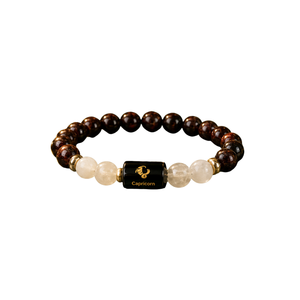 Capricorn Religious Charm Quartz <b>Crystal</b> Rhinestone <b>Bracelet</b> - Product Image 1