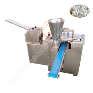 Mini fabrication automatique de raviolis frais avec système d'alimentation pour emballage Machine d'emballage pliable Wonton - Product Image 1