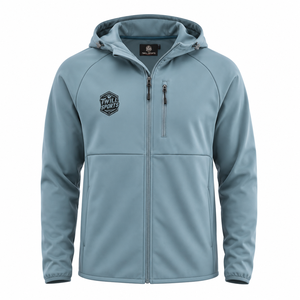 Custom Design Softshell Zipper Closure Hooded Softshell <b>Jacket</b> High Quality Stand Collar Winter Warm Heated Softshell <b>Jacket</b> - Product Image 1