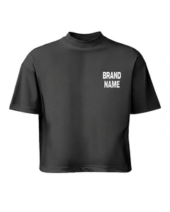 เสื้อยืดผู้ชายผ้าฝ้าย 100% พิมพ์ลายสกรีน สไตล์ฮิปฮอป ทรงบ็อกซี่ ไหล่ตก ทรงหลวม ขายดี - Product Image 2