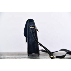 India Made Leather Women Designer Shoulders Solid Color Crossbody Shoulder <b>Bag</b> For Girls Womens - Product Image 2