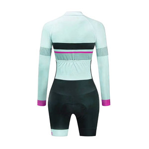 High Quality Custom Cycling Jersey Special Design One Piece Cycling Skin Suit Breathable <b>Road</b> Bicycle Clothing Kit Sets - Product Image 6