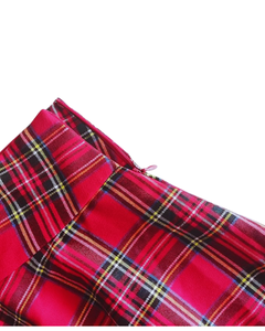 กระโปรงมินิทรงบานผ้าฝ้าย 100% สำหรับผู้หญิงและเด็ก กระโปรงสั้นผ้าแฟลนเนลแต่งลูกไม้จีบสไตล์โกธิค ผลิตตามสั่งจากโรงงาน ชุดพังก์สำหรับเด็กผู้หญิง กระโปรงระบายสำหรับฤดูร้อน - Product Image 4