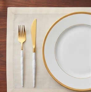Modern Gold Flatware <b>Set</b> With Ceramic Handles Dishwasher Safe Spoon <b>Knife</b> <b>Fork</b> <b>Set</b> Wedding Tableware Cutlery - Product Image 3