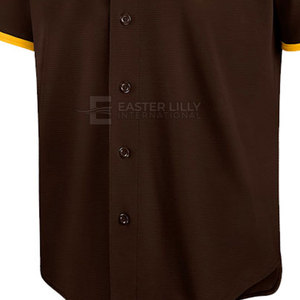 Uniforme de Béisbol de Secado Rápido de Alta Calidad con Nuevo Diseño en Venta al Por Mayor, Uniforme de Béisbol Transpirable - Product Image 5