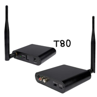 Émetteur sans fil UHF T80, système de diffusion audio 3 canaux compatible avec les casques Silent Disco pour événements et tournées