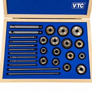 Kit de 15 outils à main pour le défonçage et le fraisage des soupapes, idéal pour voitures et motos anciennes, disponible en coffret en bois – Vente Flash - Product Image 1