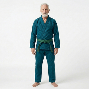 Uniforme de Taekwondo Dobok para Adultos, Ligero, 100% Algodón, Diseño Profesional, Opciones Personalizables - Product Image 1