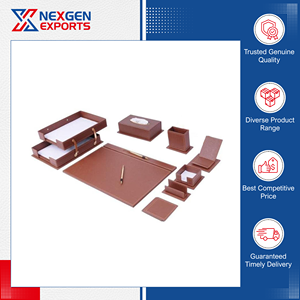 Nexgen Exports Indian Manufacturer of Excellent Quality Portable Office <b>Desk</b> Set Document Tray Promotion Gift Usage Customizable - Product Image 6