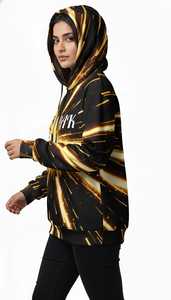 Sweat à capuche unisexe oversize d'hiver, style urbain, avec broderie et impression par sublimation, haute qualité, pour un usage quotidien décontracté - Product Image 5