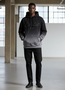 Custom Sun Faded Zip Up Hoodie Heavyweight French Terry 100% Cotton Oversized Vintage Acid Wash Distressed Streetwear Men - Product Image 5