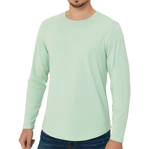 T-shirts unisexes pour hommes, coupe slim, design simple, vente en gros, coton, streetwear, respirant, séchage rapide - Product Image 4