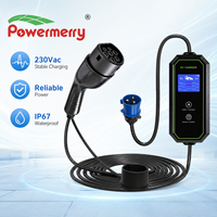 Chargeur EV portable 7kW 32A Type 2 230Vac CE TUV RoHS IP67 pour fabricant OEM ODM, vente en gros et distributeur européen