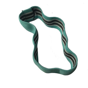 Cinturón de Resistencia para Ejercicios de Cadera, Profesional, de Tela de Poliéster Delgada, Antideslizante, de Alta Elasticidad, con Logotipo Personalizado al por Mayor - Product Image 6