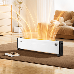 40\" Electric Baseboard Heater with 1500W 3 Heat Settings Remote Control 12H Built-in Humidifier Space Heater Comfort Features - Product Image 5