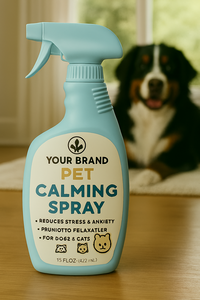 Aromasong PC04 Marque Privée 16oz Fabriqué aux États-Unis Spray Apaisant Écologique pour Animaux de Compagnie Logo Personnalisé Désodorisant Puissant Contre les Mauvaises Odeurs - Product Image 2