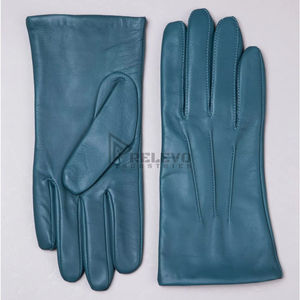 Gants de moto en cuir de chèvre vintage de haute qualité, logo personnalisé, faible MOQ, gants en cuir pour moto - Product Image 1