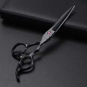 Tijeras de Barbero Plegables Profesionales Ultra Afiladas de Acero Inoxidable de Pakistán, Recubiertas de Titanio, Duraderas, Grado A+ - Product Image 1