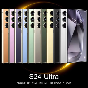 Smartphone Minimaliste S24 Ultra 5G Android 13 Écran Full HD 7,3 Pouces Version Double SIM Quad SIM Français 16 Go + 1 To 108 MP - Product Image 2