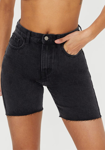 Shorts en jean pour femmes sur mesure, OEM ODM, prix d'usine de haute qualité, design personnalisé, shorts décontractés confortables, fournisseur - Product Image 5