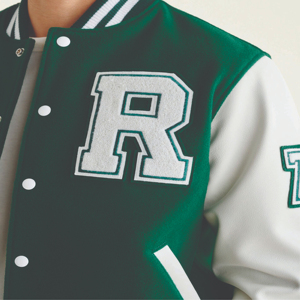 Chaquetas Varsity con Capucha para Hombre de Alta Calidad, 100% Lana, Mangas de Lona, Impermeables, Resistentes al Viento, Antibacterianas y Transpirables - Product Image 6