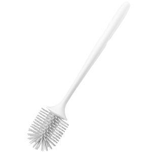 Set Compatto e Confortevole di Scopino per WC con Supporto, Spazzola per Pulizia Profonda del Bagno con Manico in PP per Hotel, Materiale Plastico - Product Image 1
