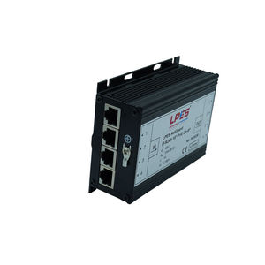 Dispositif de protection contre les surtensions Ethernet RJ45 Cat5 24V PoE 100Mbps, module de protection contre la foudre pour ligne de données réseau LAN intégré - Product Image 4