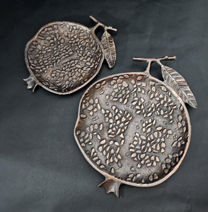 Assiette de luxe nordique en forme de grenade, vaisselle élégante, plat de service décoratif et bols, bol doré en forme d'ananas - Product Image 3