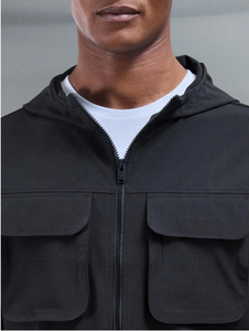 Conjunto Deportivo Ligero Unisex para Hombre, Chaqueta con Capucha Transpirable y Pantalones, Estilo Urbano para Verano - Product Image 5
