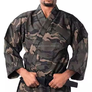 Uniforme de karaté noir unisexe de qualité supérieure, extensible, respirant, séchage rapide, 100% coton, options personnalisables, vêtements de karaté très vendus - Product Image 5