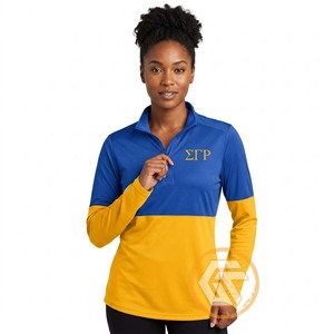 Sweat-shirt personnalisé en molleton de coton de haute qualité, brodé sur le devant, éco-responsable, pour la sororité Sigma Gamma Rho, collection automne/hiver - Product Image 1