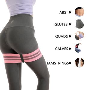 2022 new high quality Custom Pattern Hip Circle <b>Resistance</b> <b>Bands</b>, Fabric <b>resistance</b> <b>bands</b> <b>Set</b> For Exercising - Product Image 4