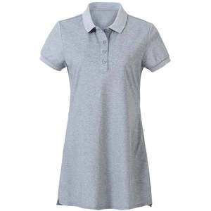 Robe Polo Femme Personnalisée avec Logo – Coton Piqué Haute Qualité – Uniformes Décontractés d'Été à Manches Courtes Coupe Ajustée - Product Image 5