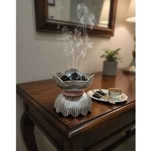 Quemador de incienso ajustable Mabkhara Oud, soporte para incienso árabe, quemador de Bakhoor con vela, decoración islámica - Product Image 2