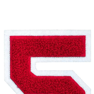Écusson brodé en chenille pour école, en tissu doux, style uniforme personnalisé, thermocollant ou à coudre pour vêtements, sacs à dos et autres articles vestimentaires - Product Image 5